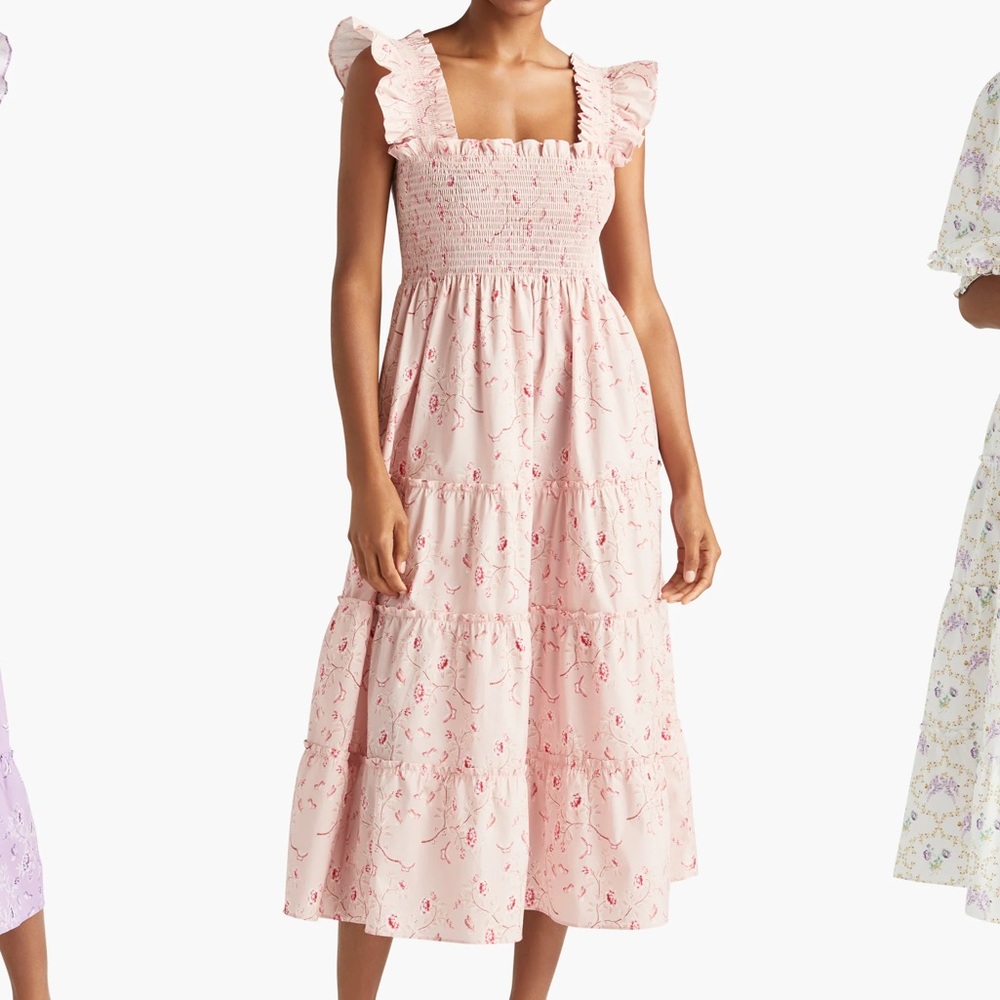 HILL HOUSE Ellie Nap Dress Phenomenal Bridgerton Pink Floral